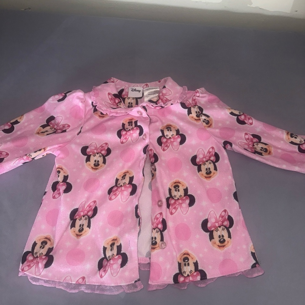 1 P H&M Disney Minnie Mouse Baby girl Shirt Size 4